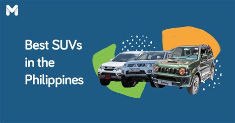 suvs philippines|Best SUV in the Philippines 2023: 14 Value.